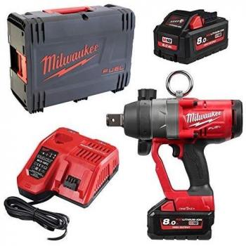 Tornillo de impacto MILWAUKEE M18 FUEL ONEFHIWF1-802X - 2 baterías 18V 8Ah - cargador 4933459733