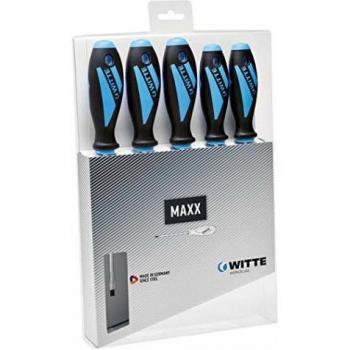 Witte 653866 - Juego de 5 destornilladores MAXXPRO