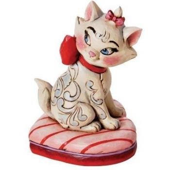 Enesco Disney Tradition - Figurilla de Marie, de resina, altura de 12 cm, multicolor