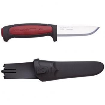 Cuchillo Morakniv Pro C Acero al Carbono 91 mm con funda roja