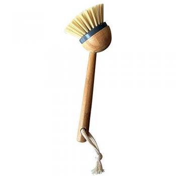 Cepillo Redondo de Lavavajillas en Bambú (Diámetro 21 cm) - MSV