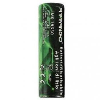 2x Pilas Recargables 18650 de Litio 3200mAh 3.7V Punta Plana