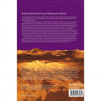 Radar de Teledetección de Superficies Planetarias por Bruce A. Campbell