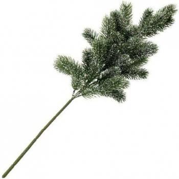Europalms 65 cm 1 Pieza A Abeto de Polietileno Nieve sobre Rama, Verde
