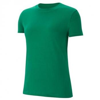 Camiseta Nike de Manga Corta Park para Mujer Verde y Blanca XS