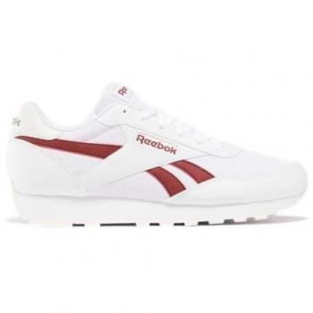 Zapatillas Reebok Rewind Run Hombre 100201460 Blanco/Rojo EU 45, Planas, Cordones, Casual, Deportivo, Running, Multideporte