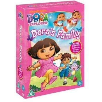 Dora The Explorer: Dora'S Family Triple Pack [Edizione: Regno Unito] [Reino Unido] [DVD]