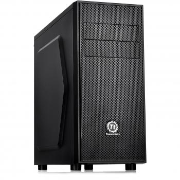 Caja de PC Thermaltake Versa H24 ATX/Micro ATX, USB 3.0, Ventilador de 120mm, Color Negro