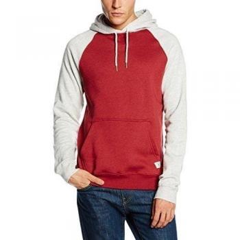 DC Shoes Rebel Raglan PH M OTLR RZD0 - Sudadera para hombre, color rojo, talla L