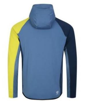 Dare2B Men's Assimilate II Core Stretch Midlayer Sweatshirt in Moonlight Denim Blue
