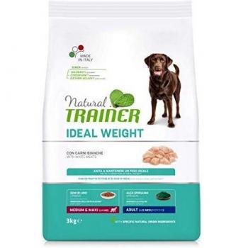 The name of the product you are referring to is likely a brand-specific variation of a dog food designed for adult medium-sized breeds that are less active or need a lighter calorie intake, with white meats as the primary protein source. However, without 