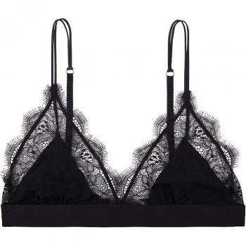 Sujetador Triángulo Love Lace Negro 80 A/B