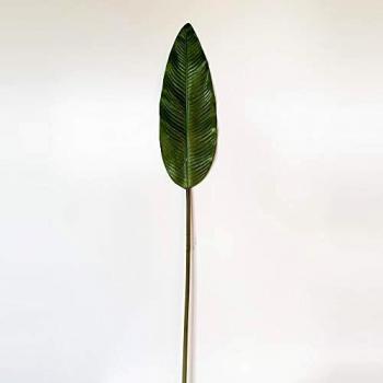 Wellhome Hoja de platano Artificial de decoración 98 cm de Goma