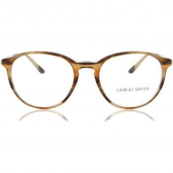 Giorgio Armani AR7237 6002 Gafas Recetadas para Hombre Marrones, Armazones para Hombre Marrones, 51 Lentes Recetadas Para Hombre Marrónnes