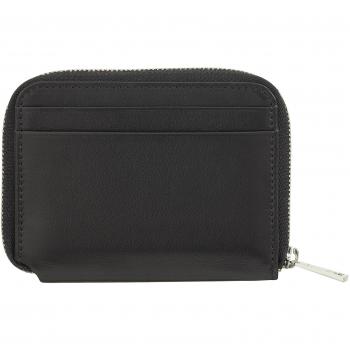 Dudu - Cartera pequeña de hombre de piel con cremallera, suave, ultra compacta, con titular de billetes, titular de tarjetas y titulares de azulejos