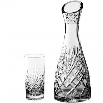 Un exclusivo juego de cristal decantador + vasos de 8 pcs -2205-
