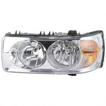 Faro principal delantero HELLA 1EJ 247 046-031 con características de alta eficiencia luminosa, diseño aerodinámico, lente de policarbonato resistente a impactos, sistema de ajuste automático de altura y homologación conforme
