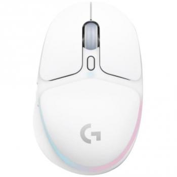 Logitech G705 LIGHTSYNC Wireless Gaming Mouse - Bluetooth, 8200 DPI, RGB Lighting, Lightweight - White