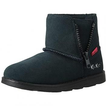 Kickers Aldiza Girls' Navy Blue Ankle Boots