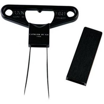 Personalized Black Bilame Corkscrew by L'Atelier du Vin