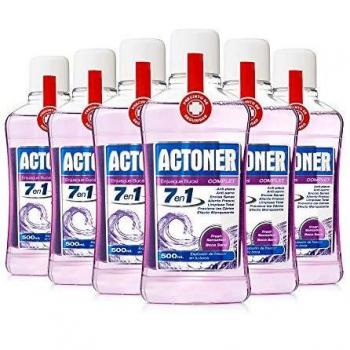 Actoner Enjuague Bucal Actoner Complet, Multicolor, 500ml, 6 Unidad