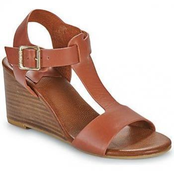 Sandalias de Mujer Kickers KICK VOLAGE con Plataforma en Marrón