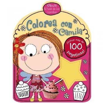 Camila, el hada de los cupcakes. Colorea con Camila - VV. AA.