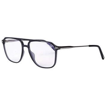 Tom Ford FT5665-B 020 54 Black Optical Frame Glasses for Men, Size: 54 MM, Versatile and Stylish