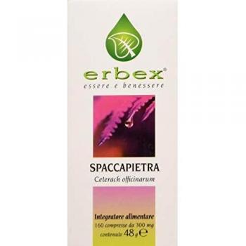 Erbex Spaccapiedra 160 Compresas - Integrador para la Funcionalidad de las Vías Urinarias y Drenaje de Líquidos Corporales