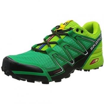 Salomon L37907700, Zapatillas de Trail Running para Hombre, Verde