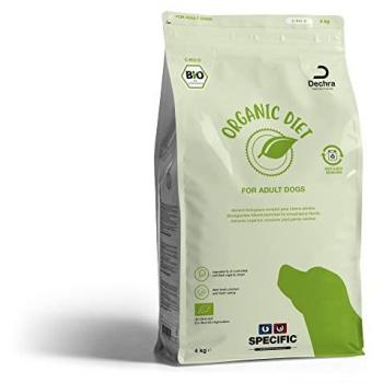 Specific Canine C-Bio-D Adult Organic 4 kg - Alimento seco para perros adultos, formulación orgánica, enriquecido con nutrientes esenciales, libre de aditivos artificiales, adecuado para mantener la salud y el bienestar general del perro