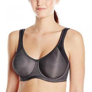 Anita Active Sport-BH Momentum Underwire Sujetador, Negro