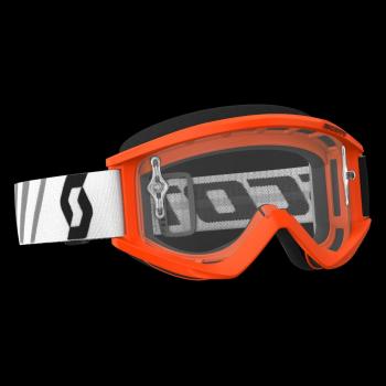 Scott Cross Gafas Recoil XI Naranja/Negro/Clear Works, color naranja, tamaño talla única