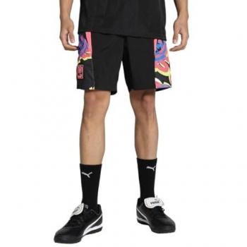 Pantalón Corto Puma Manchester City para Hombre - Negro, Modelo Ftbl Nrgy