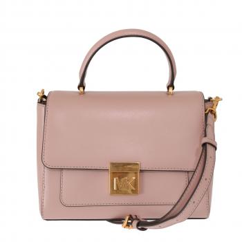 Michael Kors Pink Mindy Leather Shoulder Bag