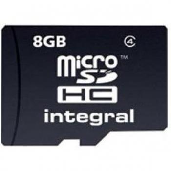 Integral INTF108GB - Tarjeta de Memoria Micro SDHC de 8 GB