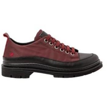 Zapatos Unisex 1894 Nylon Burdeos-Black/Birmingham, Plano, Casual, con Cordones, Talla 45