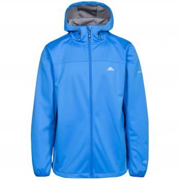 Trespass Zeek Softshell TP75 Chaqueta, Hombre, Azul