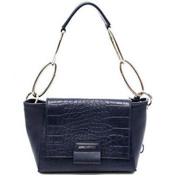 Anna Virgili Bolso mujer cadena cabiria mini coco hand bag azul Talla única