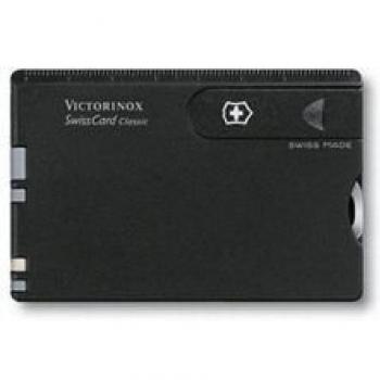 Victorinox Multitool Swisscard Classic - Navaja de bolsillo, color negro