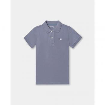 Polo de niño clásico de algodón
