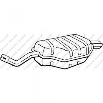 BOSAL 278-967 Silenciador posterior