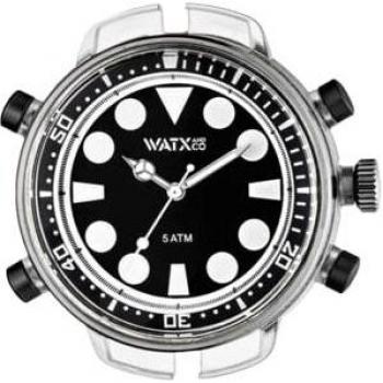 Reloj Watx Unisex RWA5700 (49mm) - Diseño moderno, caja de 49 mm, resistente al agua, correa ajustable, cronómetro y alarma