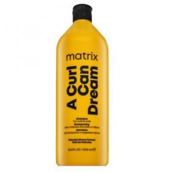 Matrix Total Results A Curl Can Dream Shampoo 1L - Cleansing shampoo designed for curly hair, infused with Manuka honey, provides moisture and definition to curls, sulfate-free formula, enhances curl pattern, suitable for all curl types