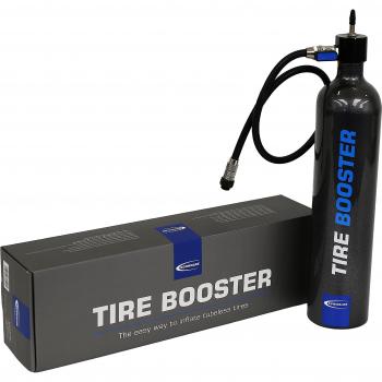 Bomba de Aire Schwalbe Tire Booster para Montaje Tubeless con Correa Incluida