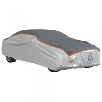 Funda Completa para Coche Sedan Antihail XL Gris y Plata, Protección Antigranizo, Funda de Coche Impermeable para Exterior