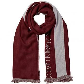 Calvin Klein Calvin Race Big Scarf Bufanda, Marrón