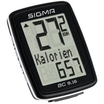 Sigma 09160 Cuenta Kilómetros, Deportes y Aire Libre, Negro, Talla Única