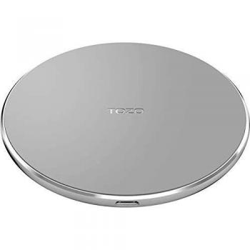 TOZO W1 Cargador Inalámbrico con Certificado Qi Ultrafino Aluminio CNC unibody Rápida Wireless Charger