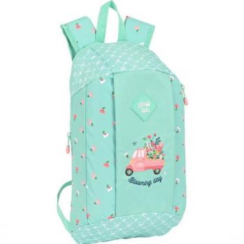 Mini Mochila Cremallera Vertical Glowlab Pepa - Safta